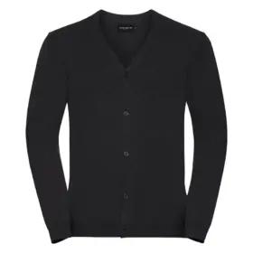 Maglione uomo scollo a v 275 g – 2ECP5Z5ZY Antracite melange
