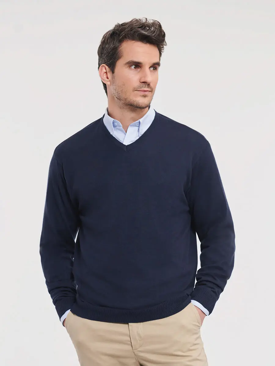 Maglione uomo scollo a v 275 g Maglione uomo scollo a v 275 g