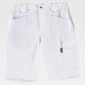 Pantaloncini unisex 260 g Bianco