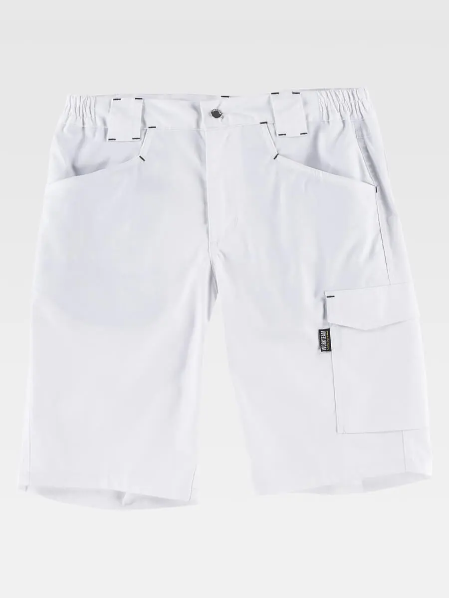 Pantaloncini unisex 260 g Bianco Pantaloncini unisex 260 g Bianco