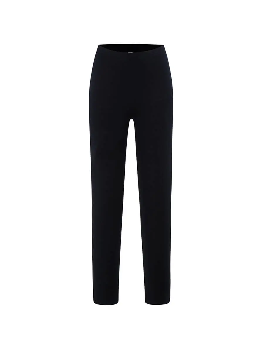 Pantaloni donna slim fit 180 g Nero Pantaloni donna slim fit 180 g Nero