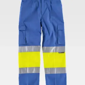 Pantaloni unisex 200 g – 2E8U6UEAI Azzurro cielo/Giallo