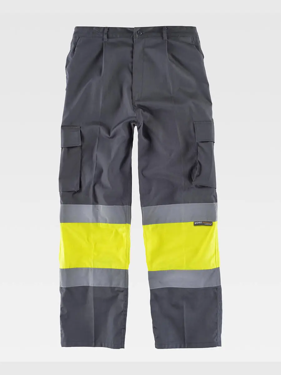 Pantaloni unisex 200 g – 2E8U6UEAI Grigio chiaro/Giallo Pantaloni unisex 200 g – 2E8U6UEAI Grigio chiaro/Giallo