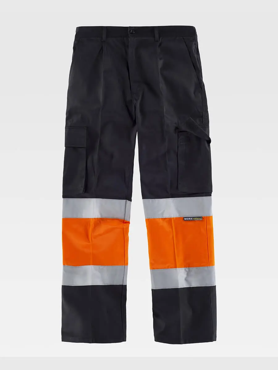 Pantaloni unisex 200 g – 2E8U6UEAI Nero/Arancione Pantaloni unisex 200 g – 2E8U6UEAI Nero/Arancione