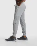Pantaloni uomo slim fit in 100% cotone 280 g