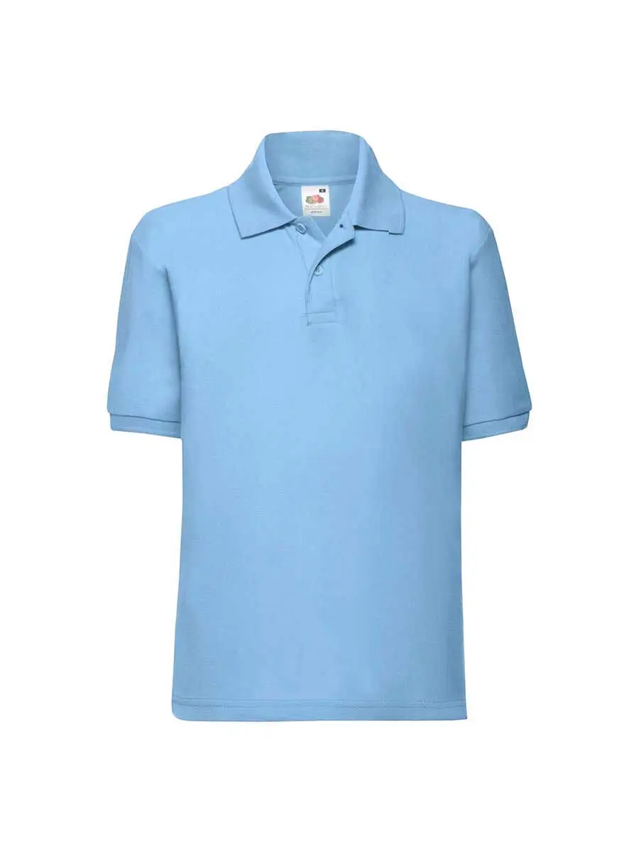 Polo bambino 180 g Azzurro cielo Polo bambino 180 g Azzurro cielo