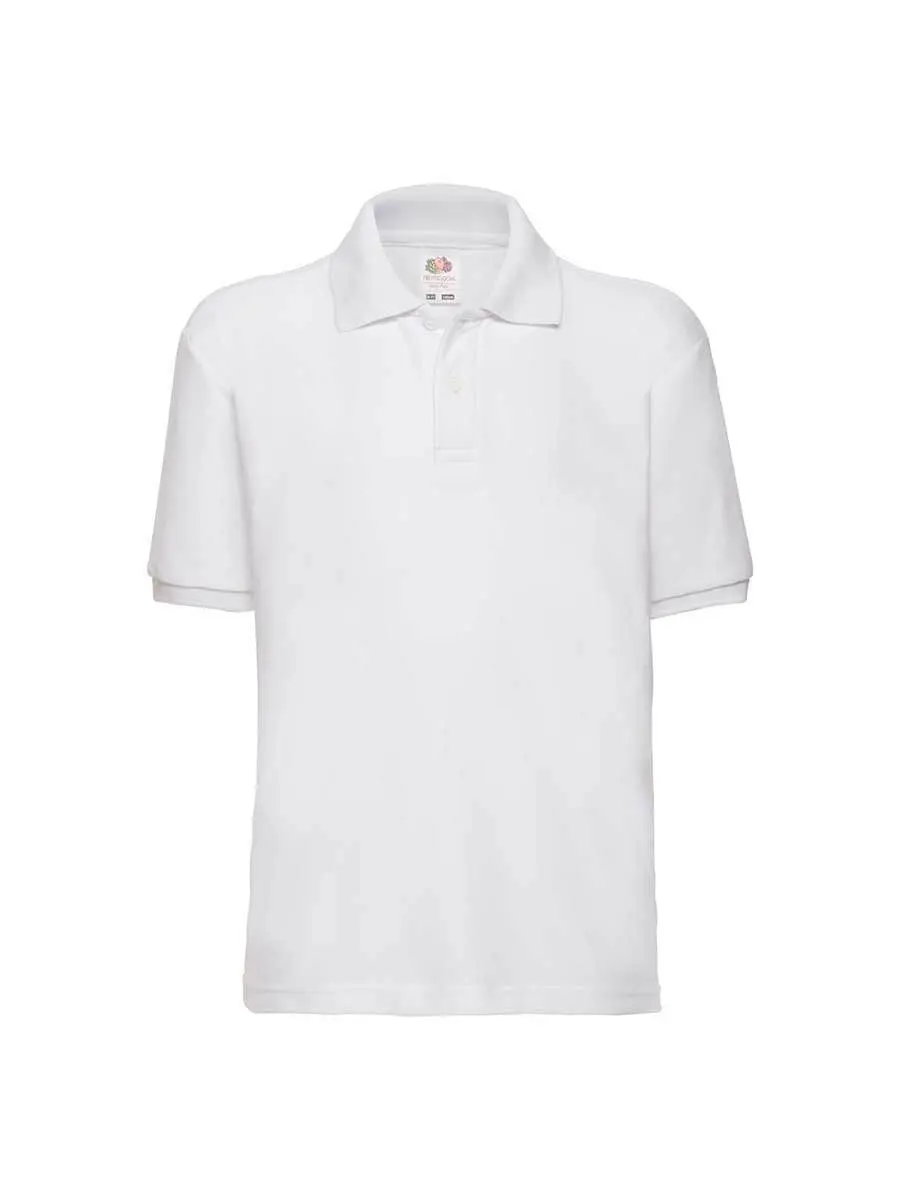 Polo bambino 180 g Bianco Polo bambino 180 g Bianco