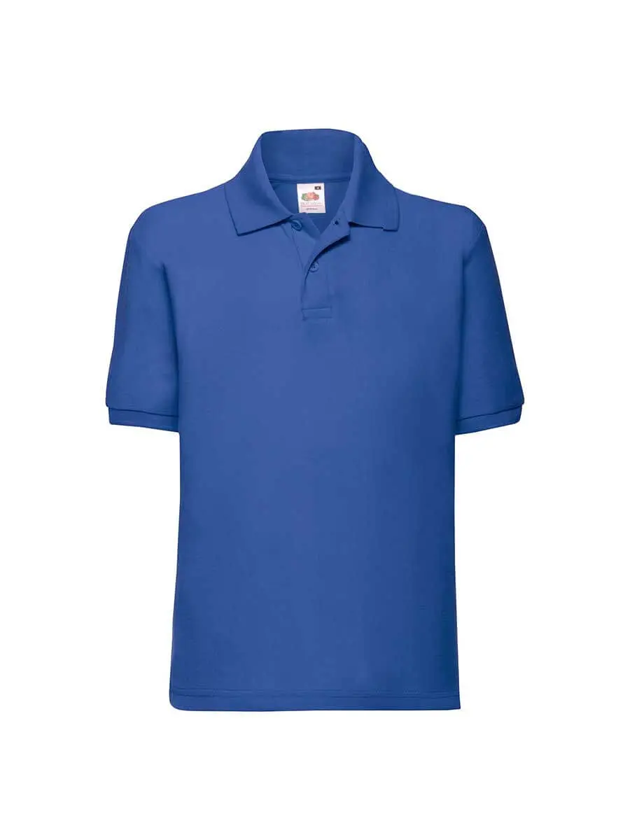 Polo bambino 180 g Blu royal Polo bambino 180 g Blu royal