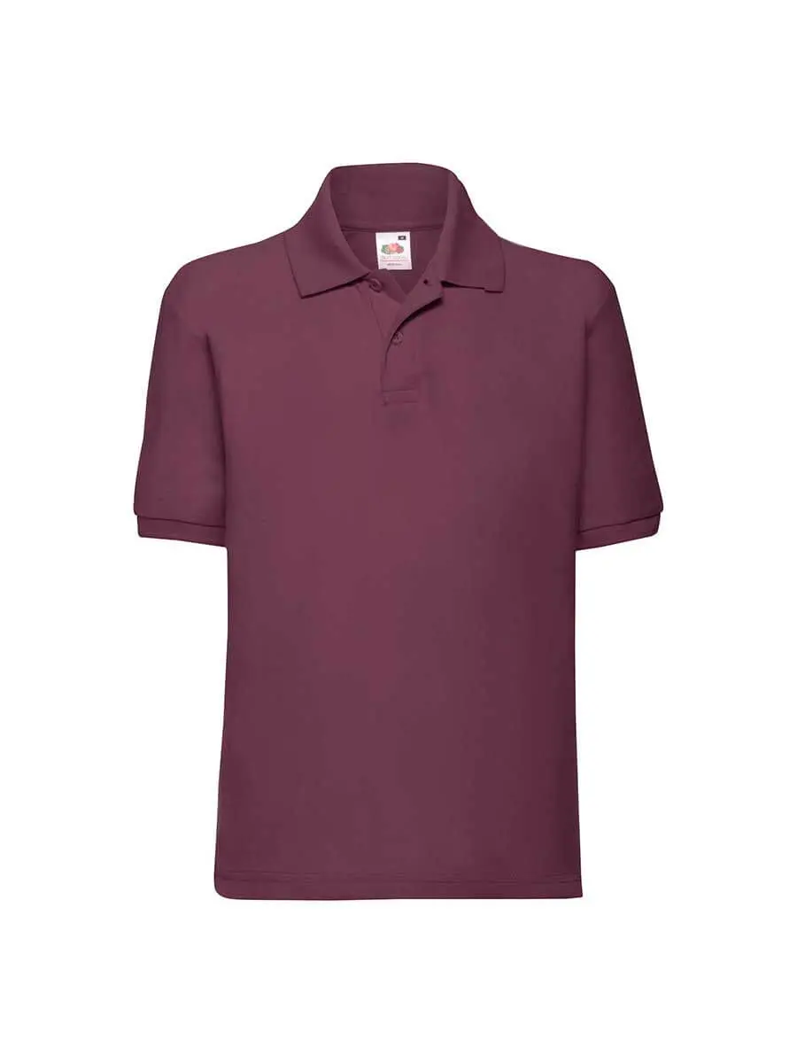 Polo bambino 180 g Bordeaux Polo bambino 180 g Bordeaux
