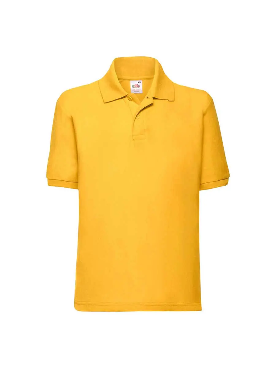 Polo bambino 180 g Giallo oro Polo bambino 180 g Giallo oro