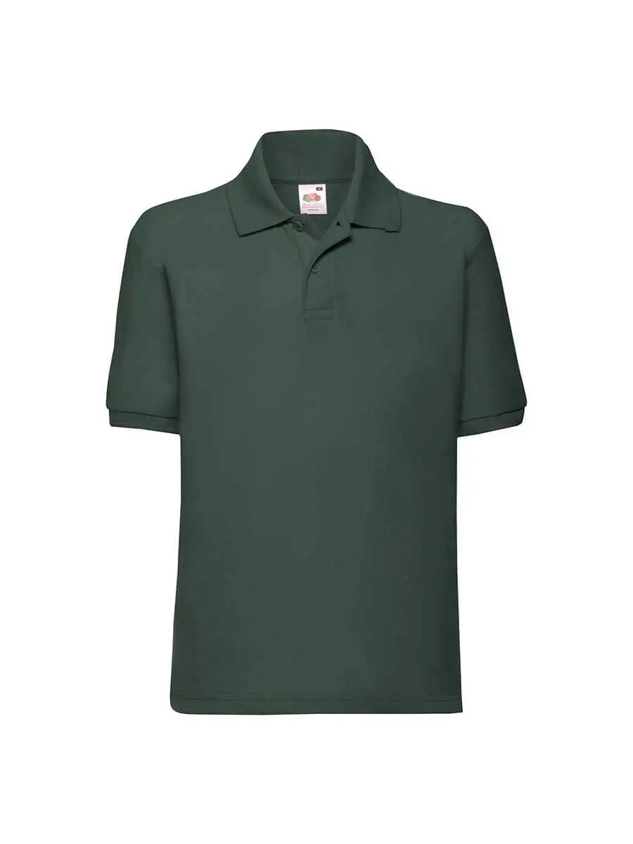 Polo bambino 180 g Verde Bottiglia Polo bambino 180 g Verde Bottiglia