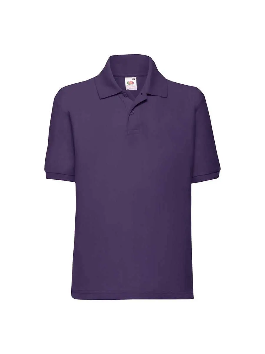 Polo bambino 180 g Viola Polo bambino 180 g Viola