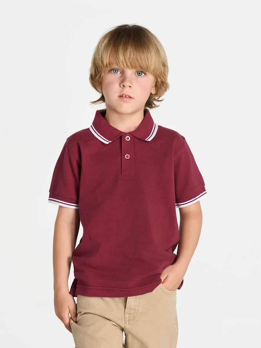Polo bambino in 100% cotone 210 g – 2E3QYVX0X Polo bambino in 100% cotone 210 g – 2E3QYVX0X