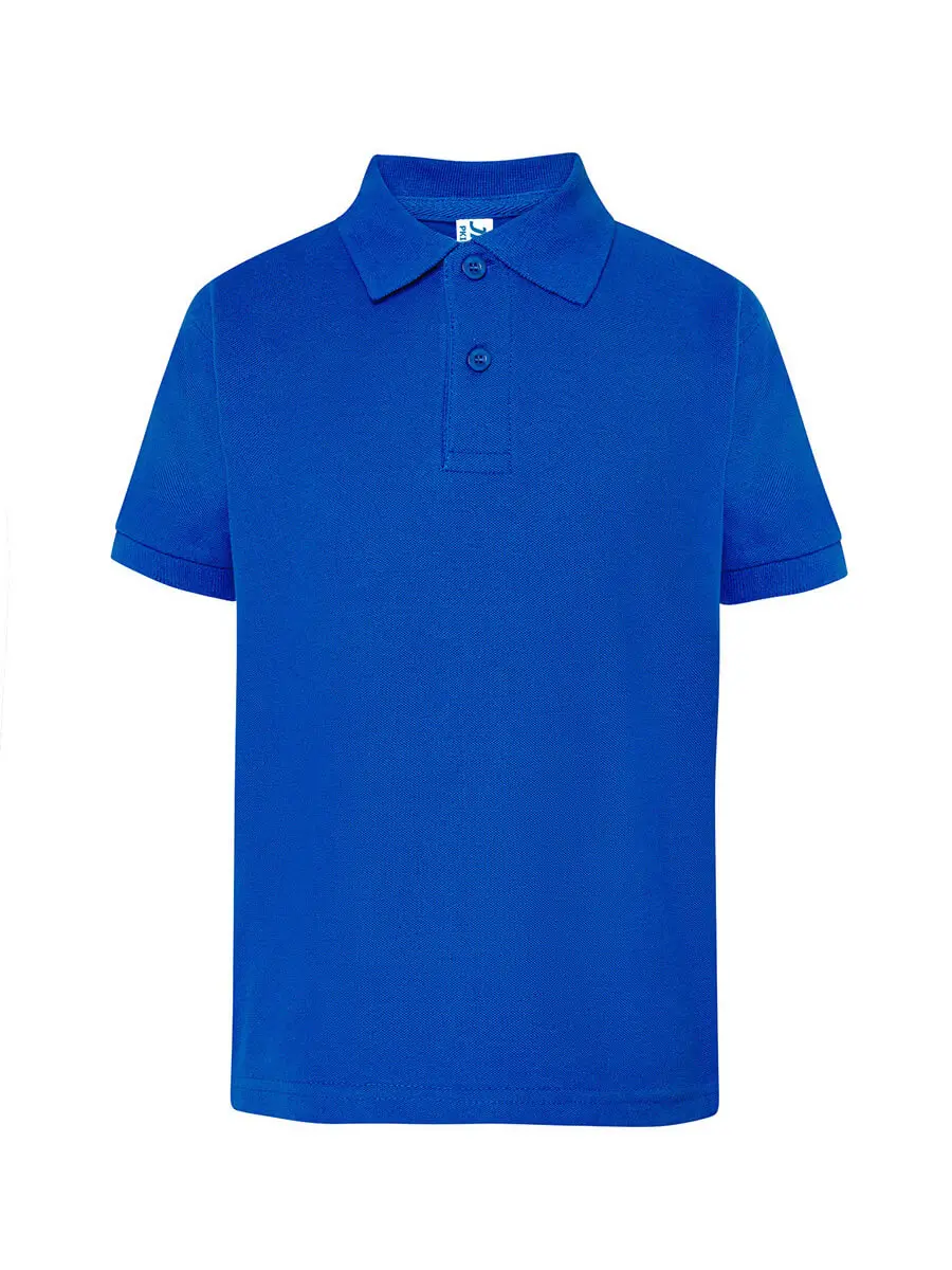Polo bambino in 100% cotone 210 g Blu royal Polo bambino in 100% cotone 210 g Blu royal