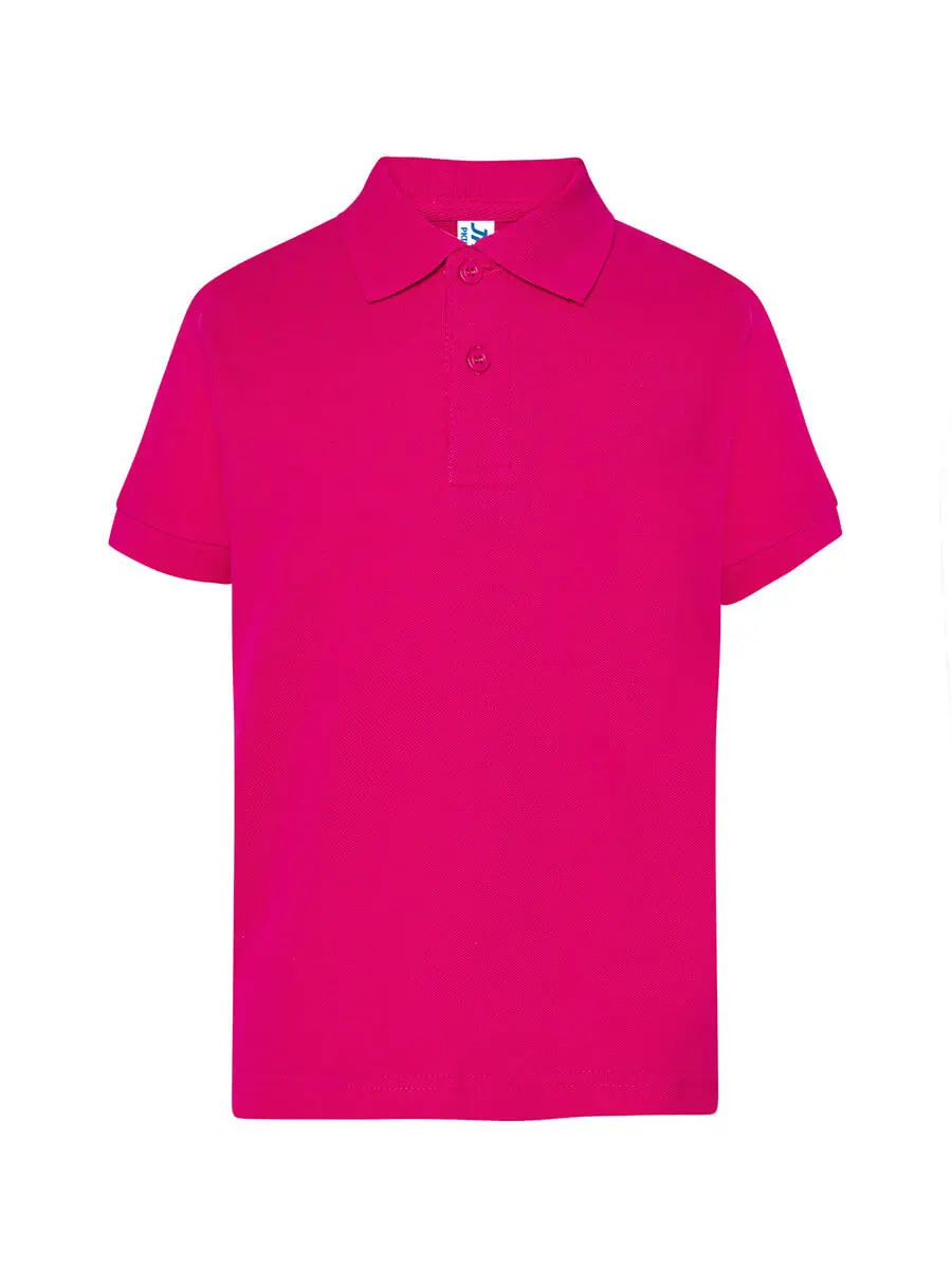 Polo bambino in 100% cotone 210 g Fucsia Polo bambino in 100% cotone 210 g Fucsia