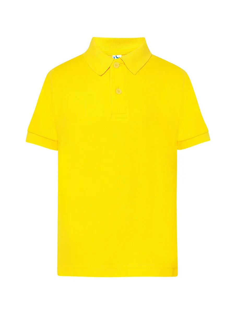Polo bambino in 100% cotone 210 g Giallo oro Polo bambino in 100% cotone 210 g Giallo oro