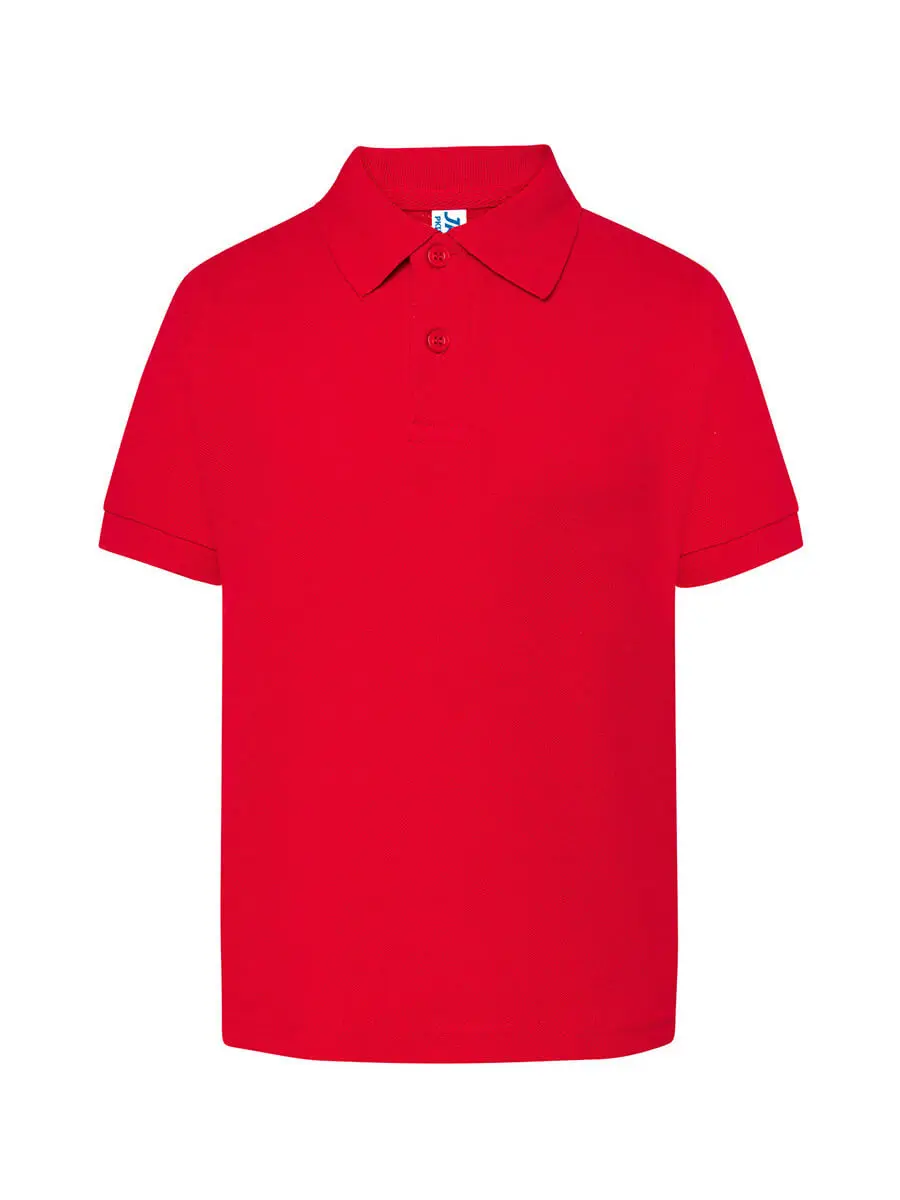 Polo bambino in 100% cotone 210 g Rosso Polo bambino in 100% cotone 210 g Rosso