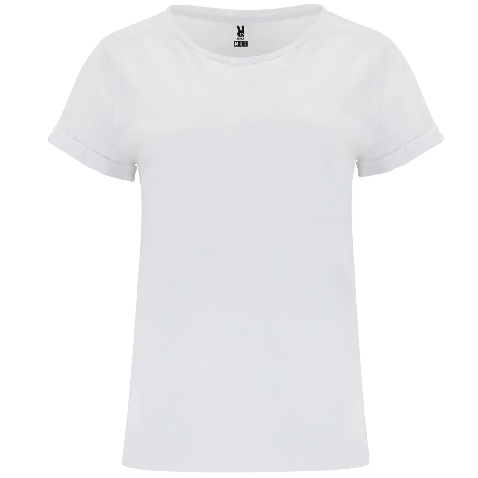 Polo donna in 100% cotone 165 g Bianco Polo donna in 100% cotone 165 g Bianco
