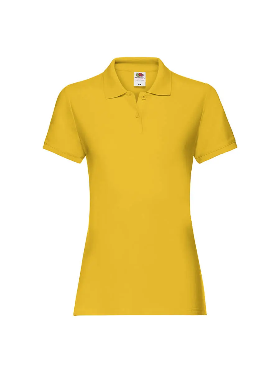Polo donna in 100% cotone 180 g – 2E63I2C9F Giallo oro Polo donna in 100% cotone 180 g – 2E63I2C9F Giallo oro