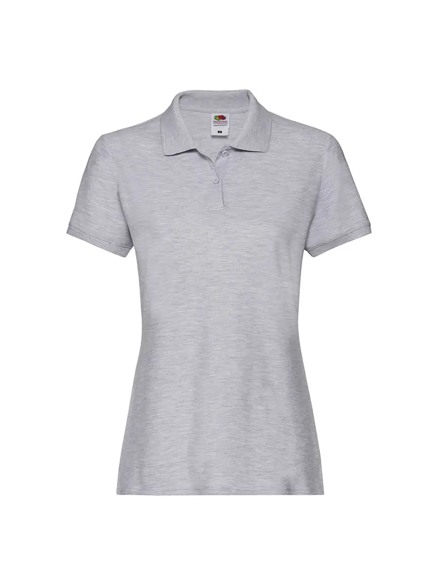 Polo donna in 100% cotone 180 g – 2E63I2C9F Grigio melange Polo donna in 100% cotone 180 g – 2E63I2C9F Grigio melange