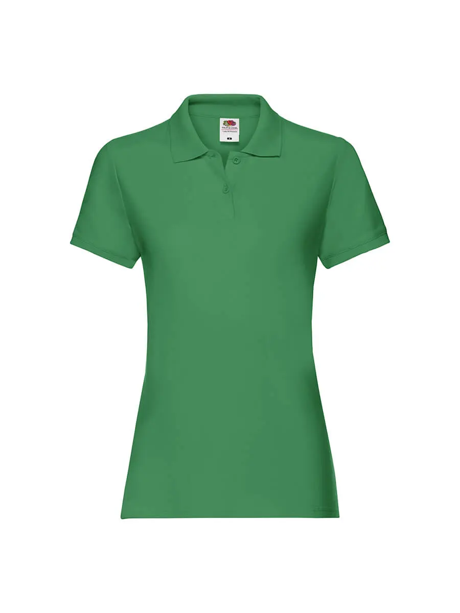Polo donna in 100% cotone 180 g – 2E63I2C9F Verde prato Polo donna in 100% cotone 180 g – 2E63I2C9F Verde prato