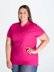 Polo donna in 100% cotone 200 g