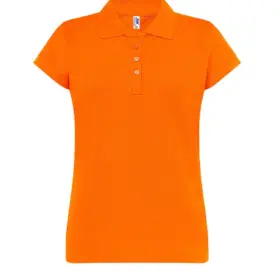 Polo donna in 100% cotone 200 g – 2E7Y83SU9 Arancione