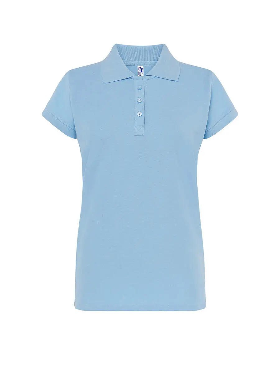 Polo donna in 100% cotone 200 g – 2E7Y83SU9 Azzurro cielo Polo donna in 100% cotone 200 g – 2E7Y83SU9 Azzurro cielo