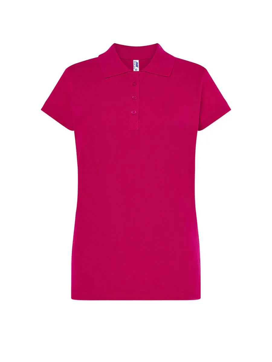 Polo donna in 100% cotone 200 g – 2E7Y83SU9 Fucsia Polo donna in 100% cotone 200 g – 2E7Y83SU9 Fucsia