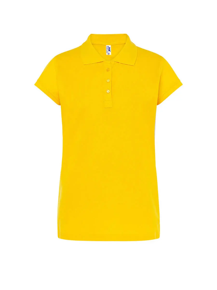 Polo donna in 100% cotone 200 g – 2E7Y83SU9 Giallo oro Polo donna in 100% cotone 200 g – 2E7Y83SU9 Giallo oro