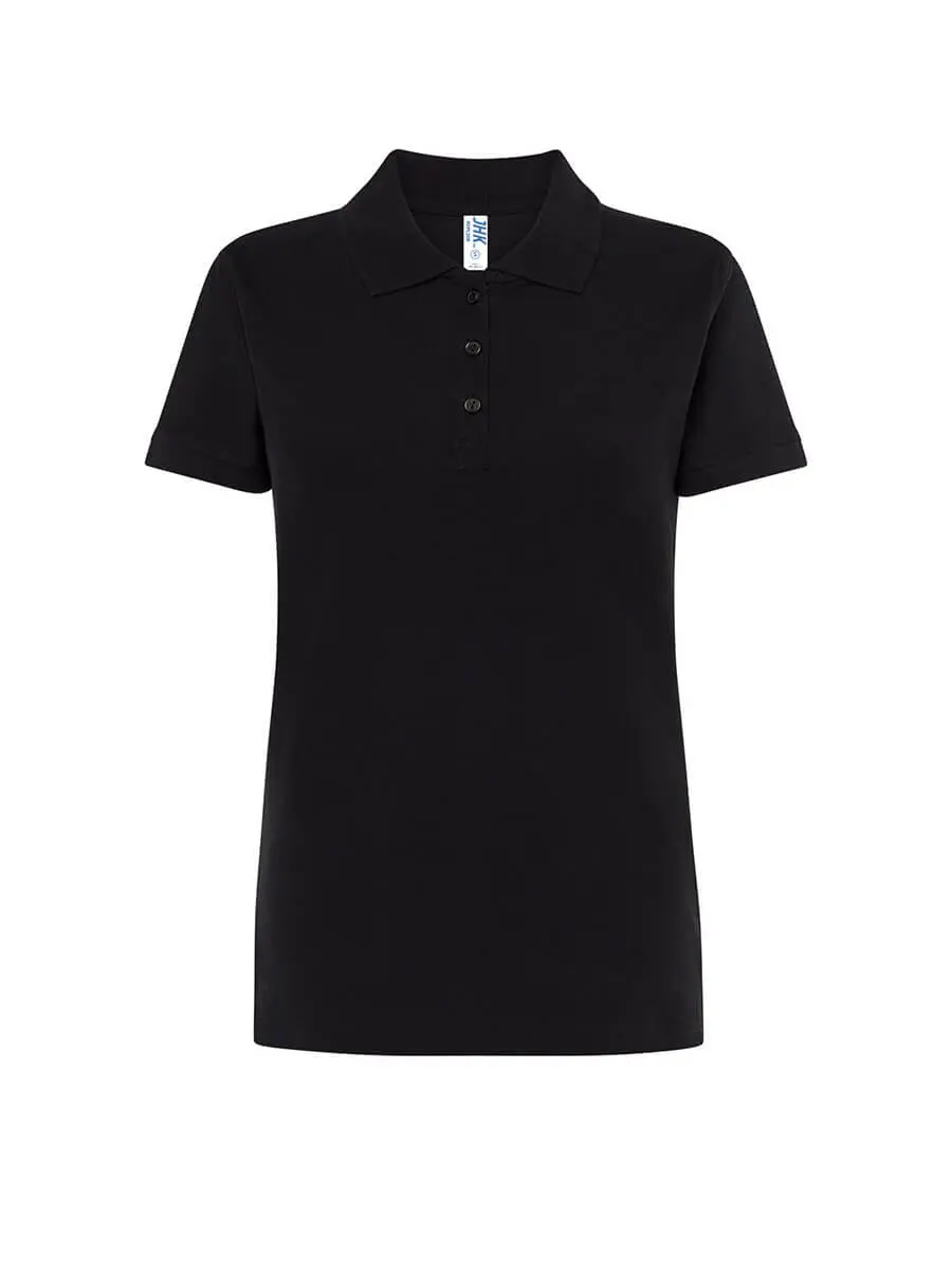Polo donna in 100% cotone 200 g – 2E7Y83SU9 Nero Polo donna in 100% cotone 200 g – 2E7Y83SU9 Nero