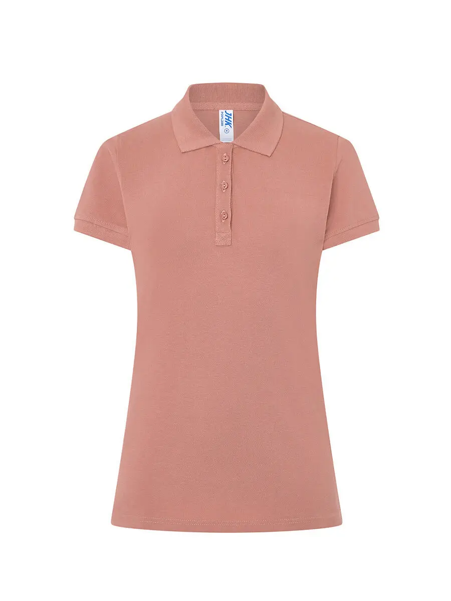 Polo donna in 100% cotone 200 g – 2E7Y83SU9 Rosa vintage Polo donna in 100% cotone 200 g – 2E7Y83SU9 Rosa vintage