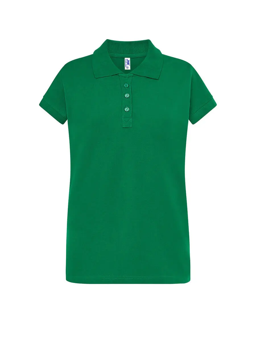 Polo donna in 100% cotone 200 g – 2E7Y83SU9 Verde prato Polo donna in 100% cotone 200 g – 2E7Y83SU9 Verde prato