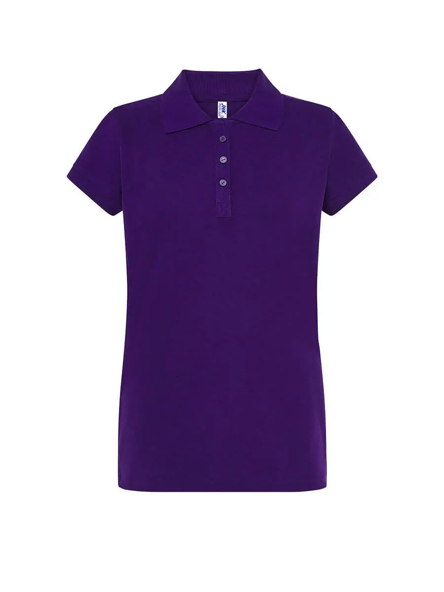 Polo donna in 100% cotone 200 g – 2E7Y83SU9 Viola Polo donna in 100% cotone 200 g – 2E7Y83SU9 Viola