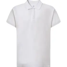 Polo donna in 100% cotone 200 g Bianco