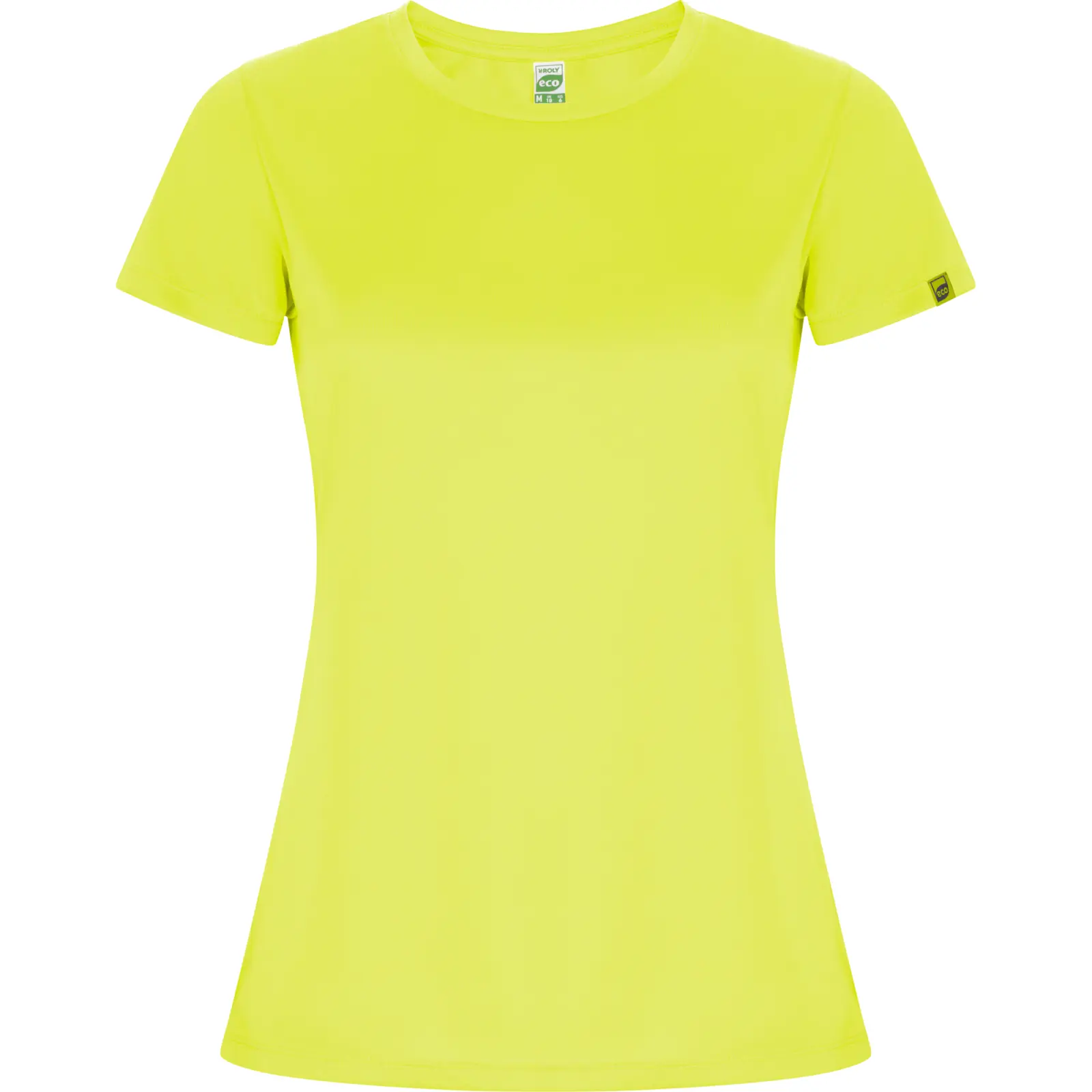 Polo donna slim fit 135 g – 2ESM493Z2 Giallo fluo Polo donna slim fit 135 g – 2ESM493Z2 Giallo fluo
