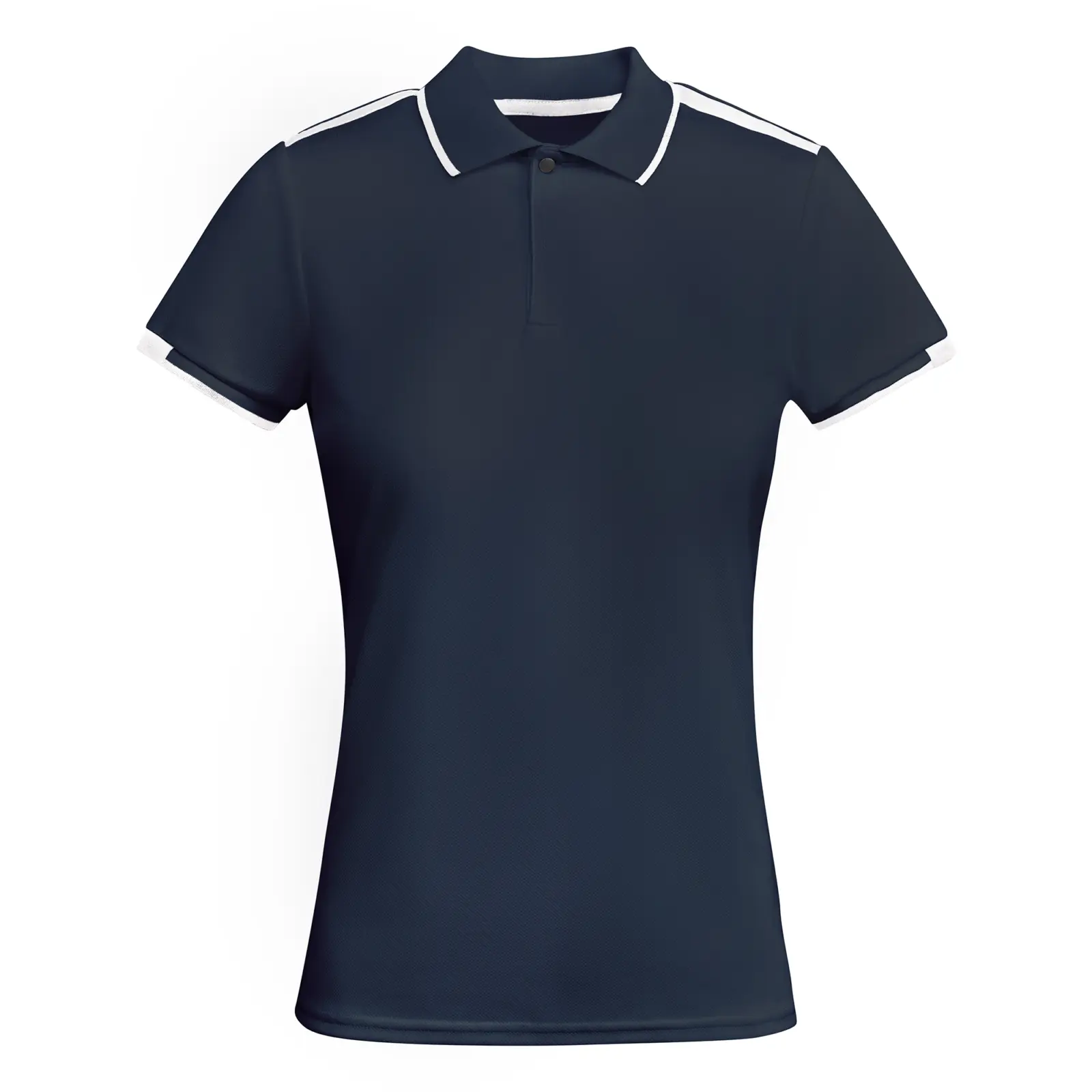 Polo donna slim fit 140 g – 2E7B88FZ0 Marina/Bianco Polo donna slim fit 140 g – 2E7B88FZ0 Marina/Bianco