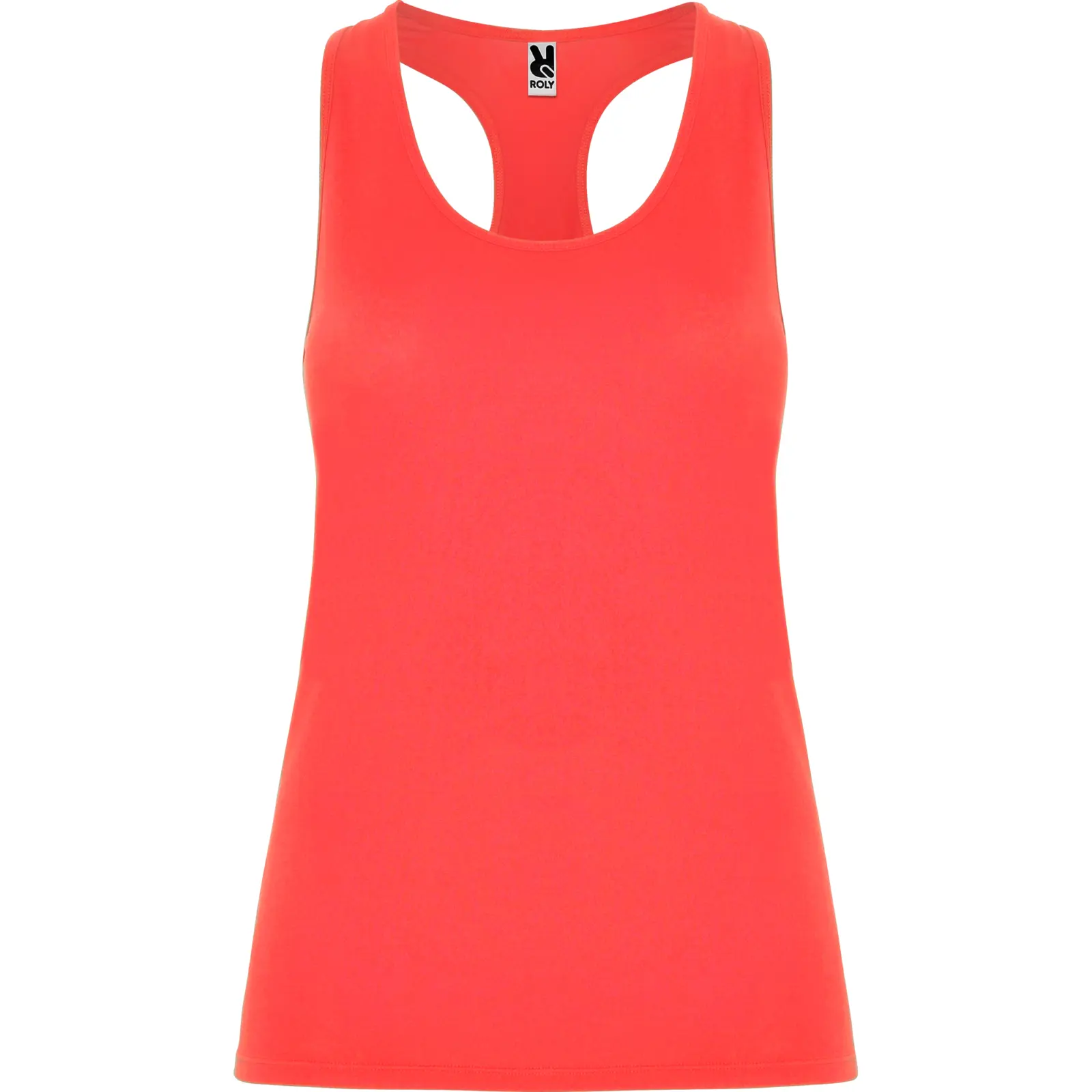 Polo donna slim fit 160 g Corallo fluo Polo donna slim fit 160 g Corallo fluo