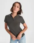 Polo donna slim fit 190 g