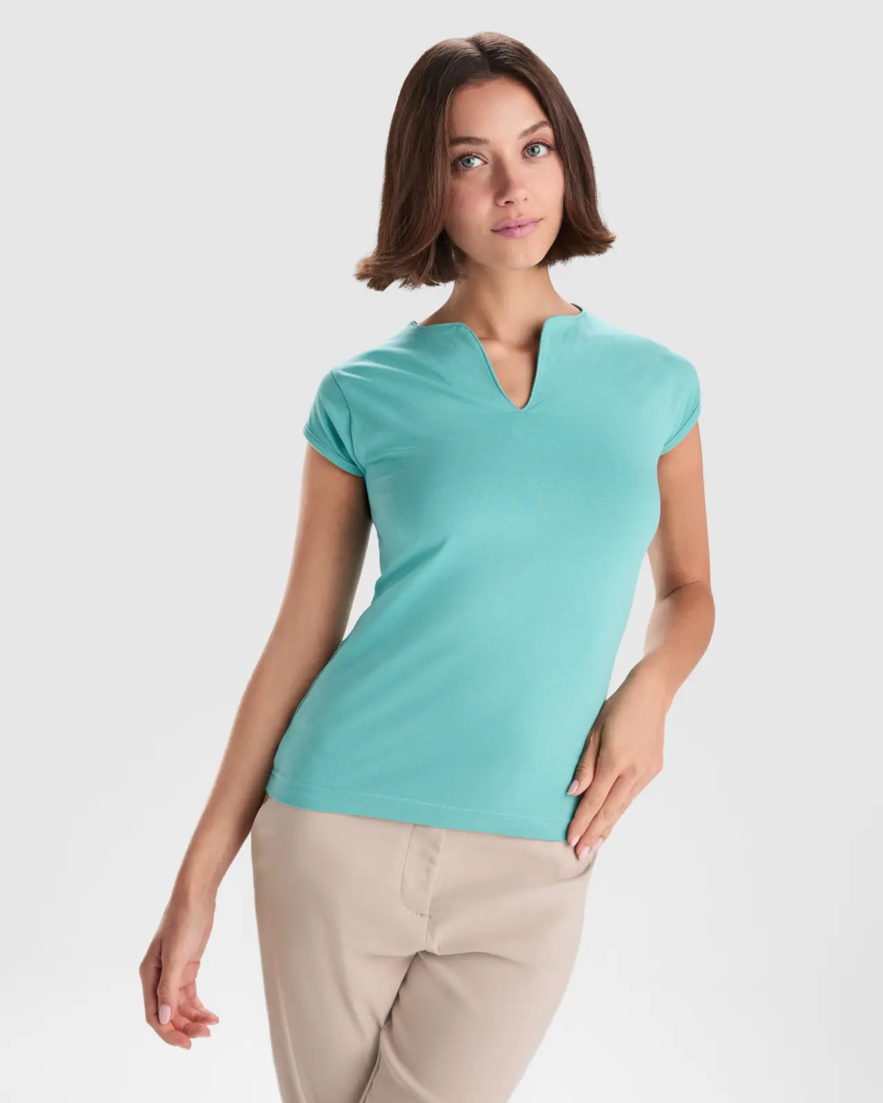Polo donna slim fit 200 g 2 Polo donna slim fit 200 g 2