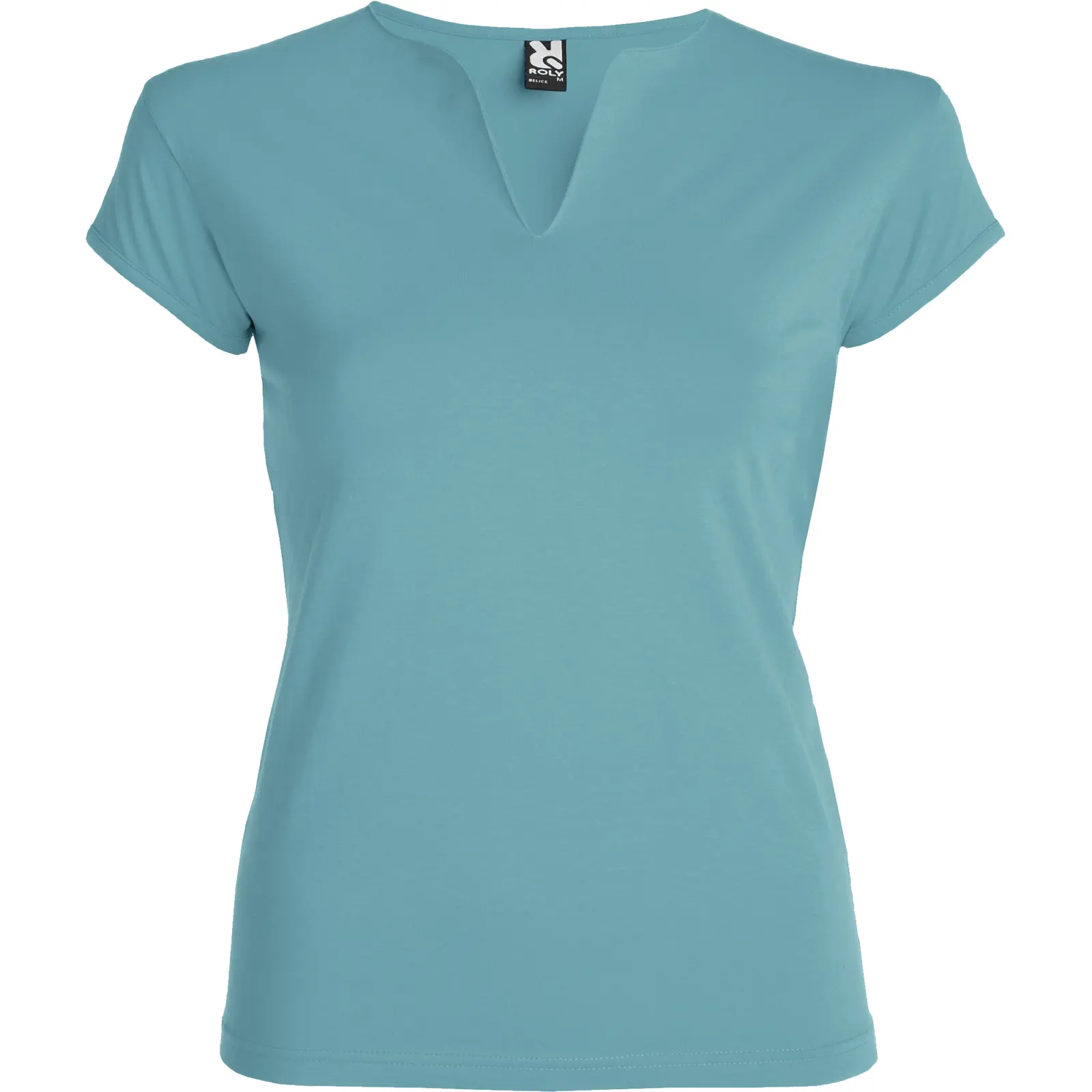Polo donna slim fit 200 g Azzurro Polo donna slim fit 200 g Azzurro