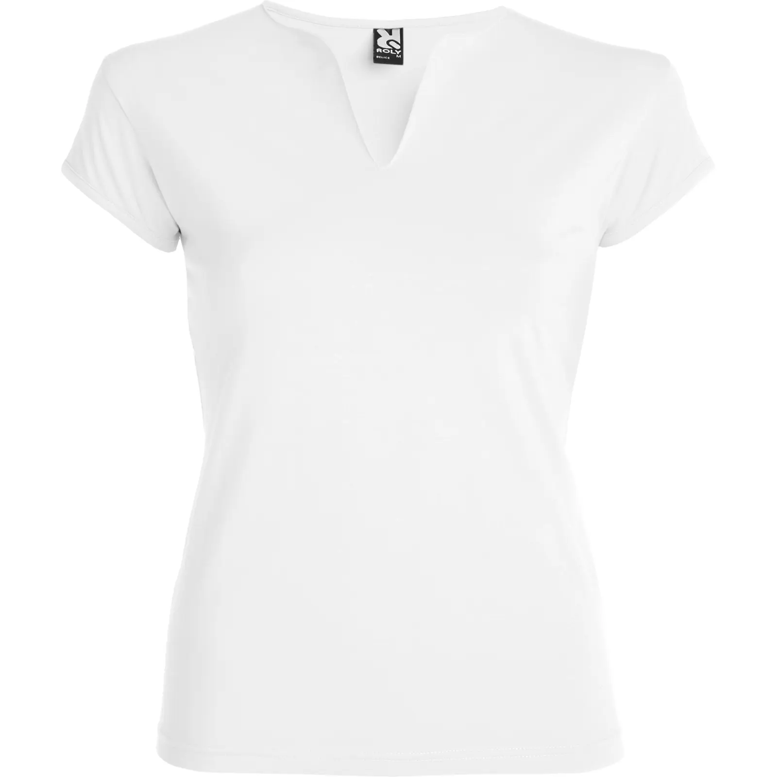 Polo donna slim fit 200 g Bianco Polo donna slim fit 200 g Bianco