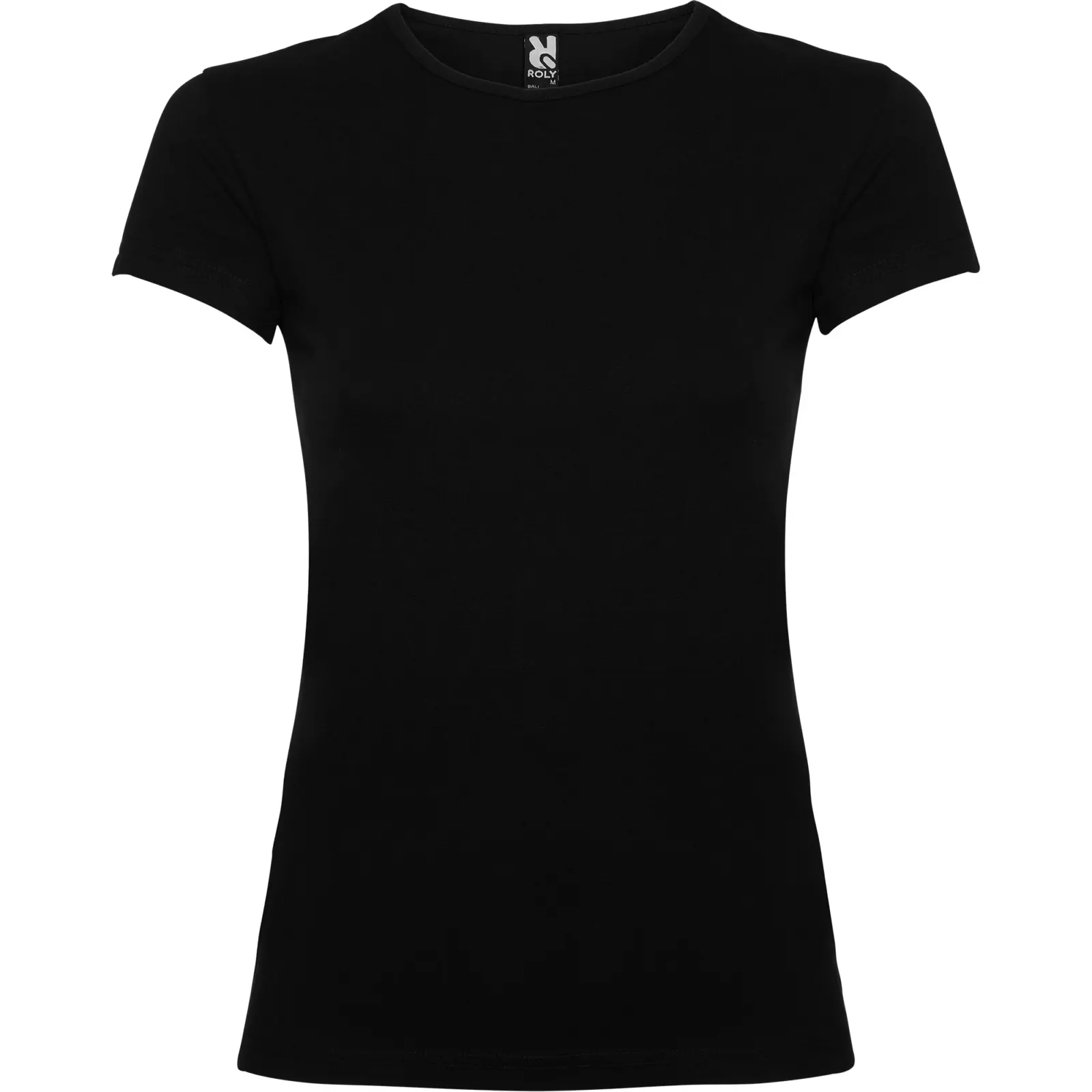 Polo donna slim fit 200 g Nero Polo donna slim fit 200 g Nero