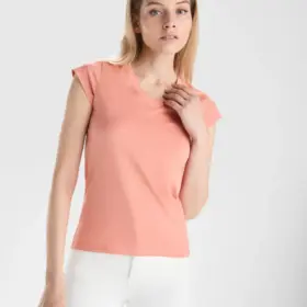 Polo donna slim fit in 100% cotone 155 g – 2E4VMHLYE 2