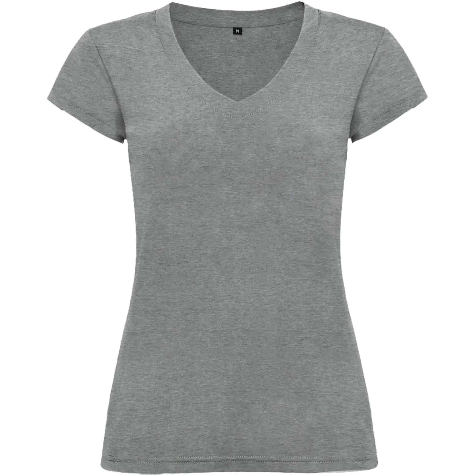 Polo donna slim fit in 100% cotone 155 g – 2E4VMHLYE Grigio melange Polo donna slim fit in 100% cotone 155 g – 2E4VMHLYE Grigio melange