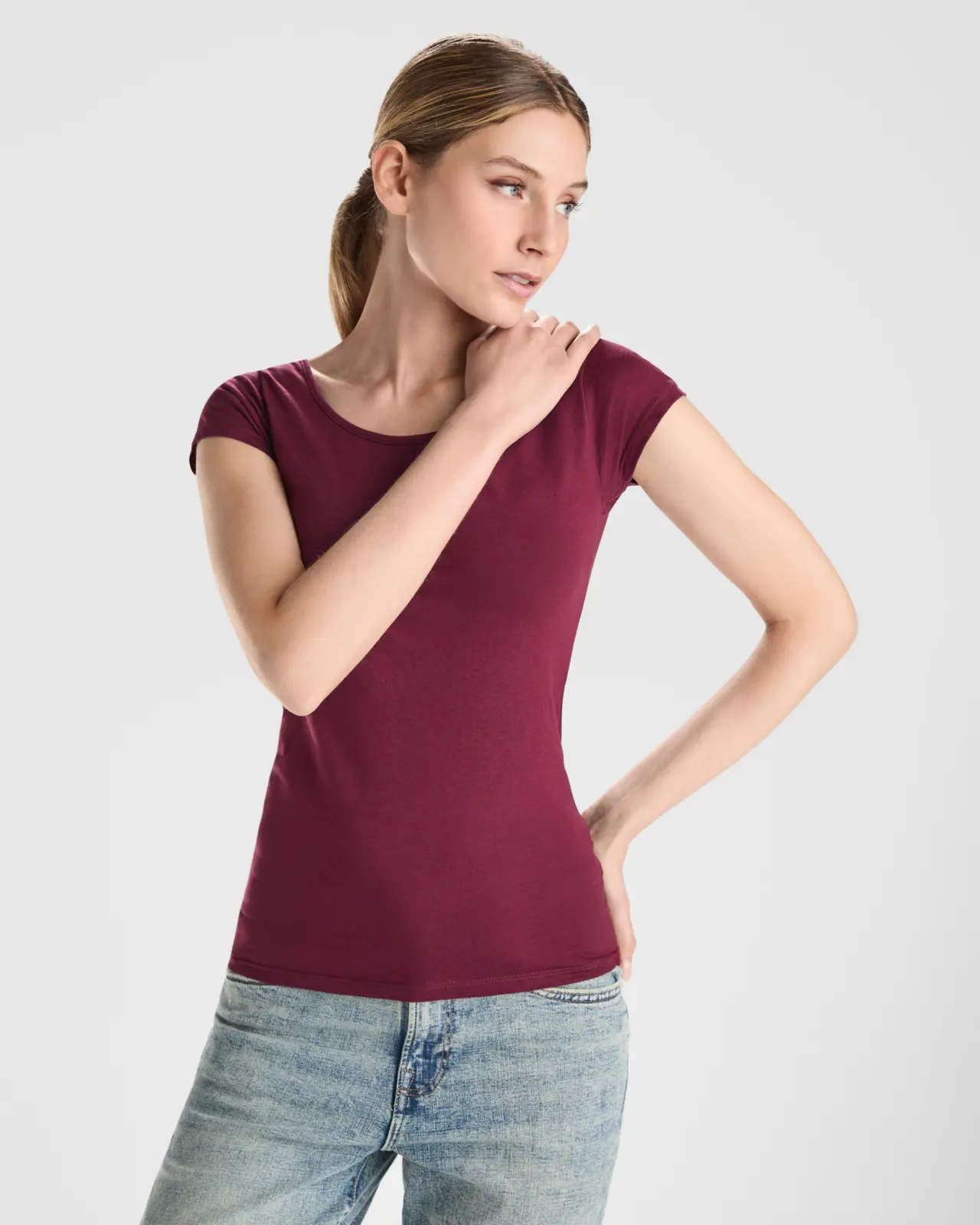 Polo donna slim fit in 100% cotone 155 g – 2EA9DTJ9A 2 Polo donna slim fit in 100% cotone 155 g – 2EA9DTJ9A 2