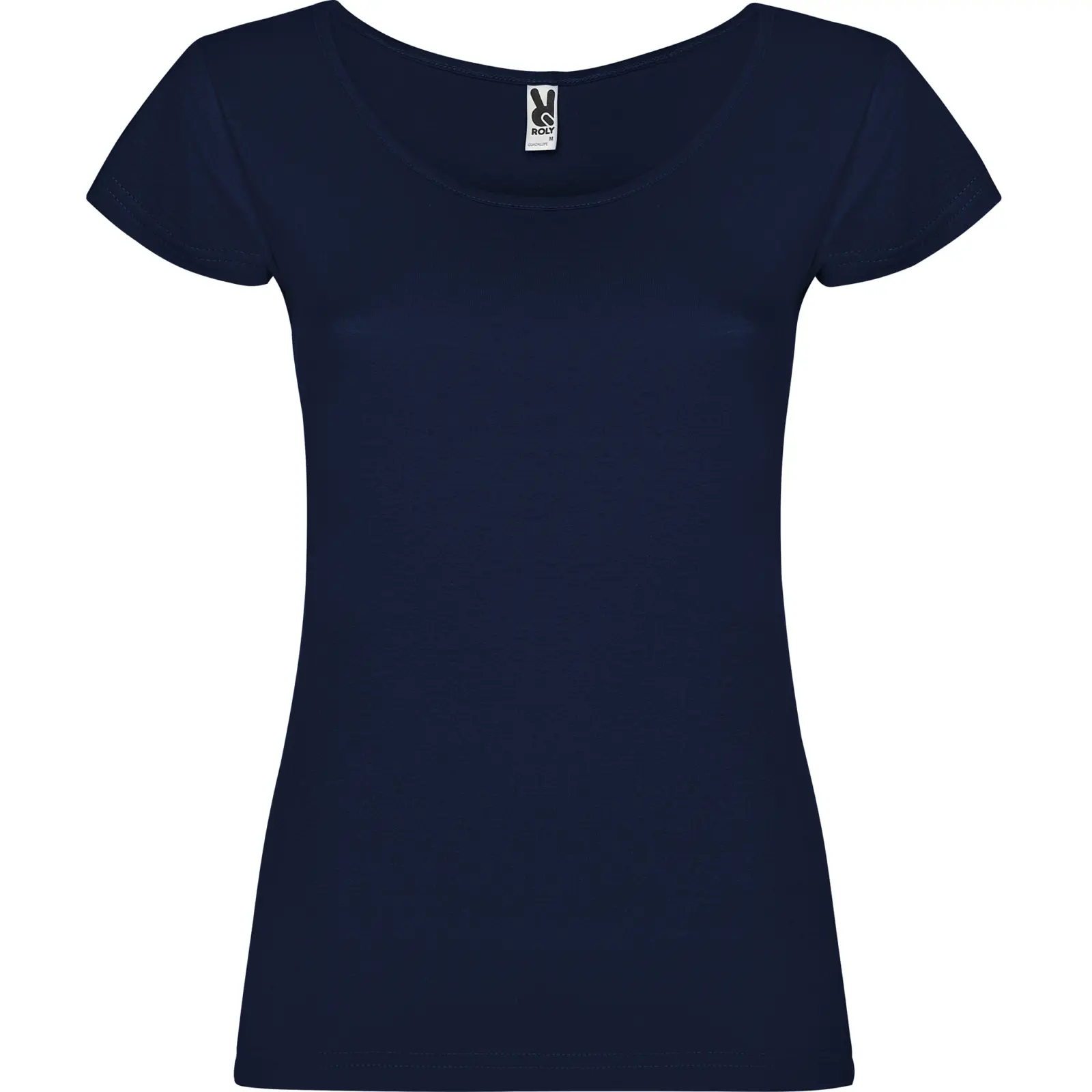 Polo donna slim fit in 100% cotone 155 g Blu navy Polo donna slim fit in 100% cotone 155 g Blu navy