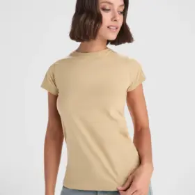 Polo donna slim fit in 100% cotone 170 g