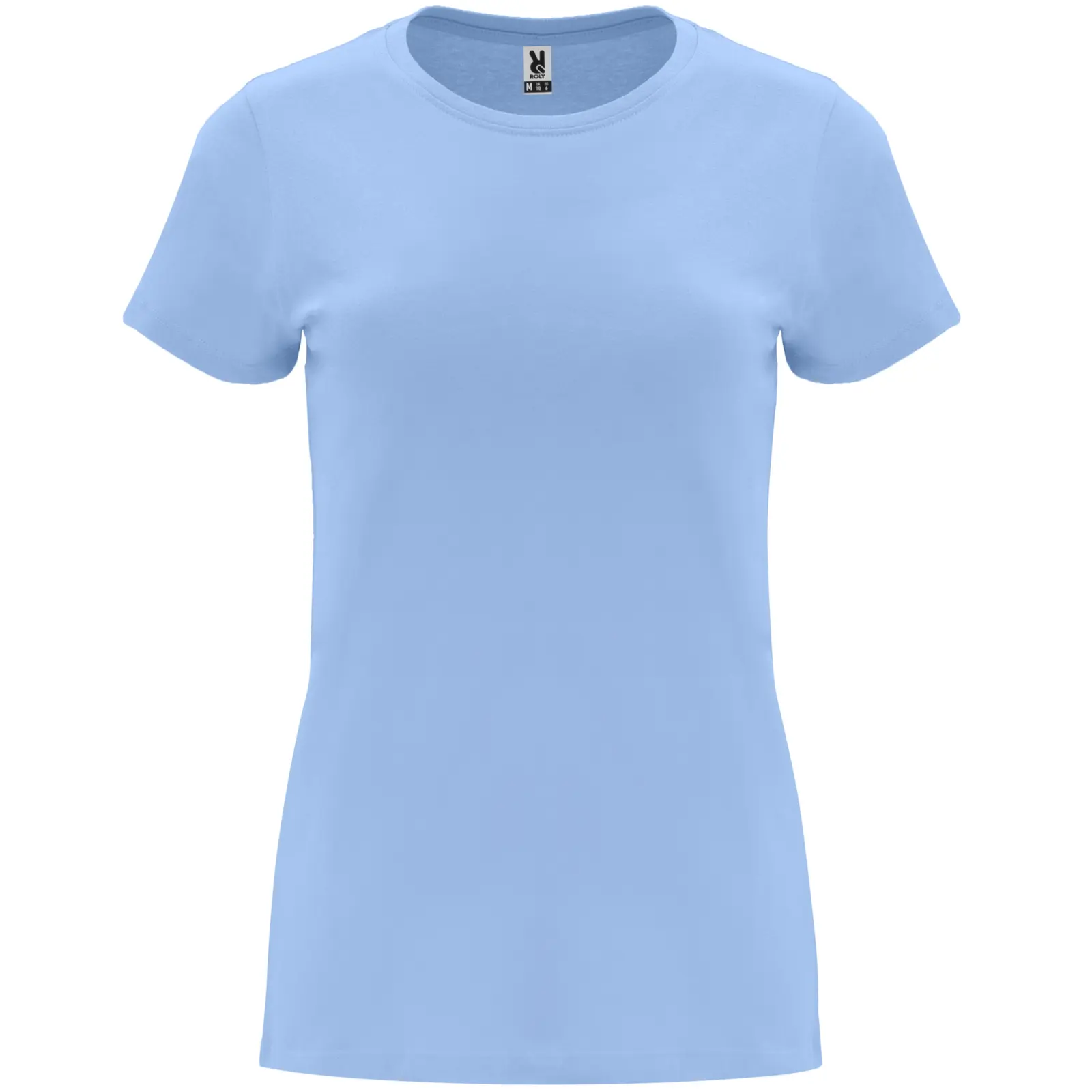 Polo donna slim fit in 100% cotone 170 g Azzurro cielo Polo donna slim fit in 100% cotone 170 g Azzurro cielo