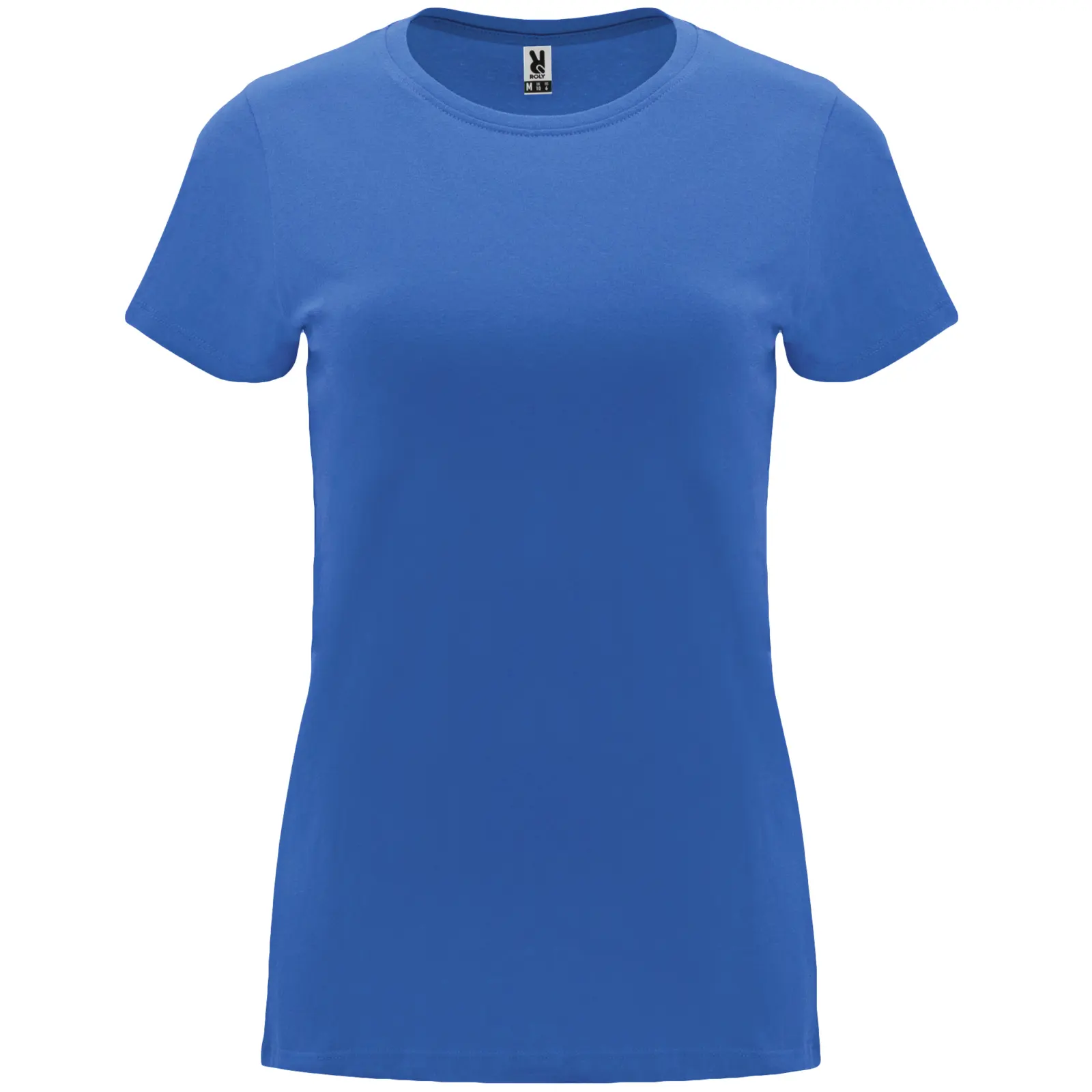 Polo donna slim fit in 100% cotone 170 g Azzurro Polo donna slim fit in 100% cotone 170 g Azzurro